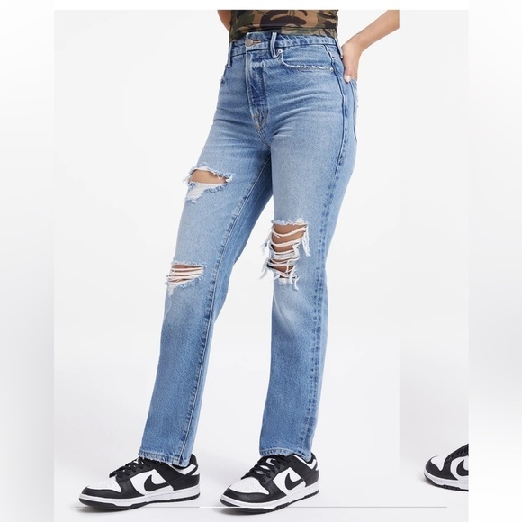 Good American Good Boy size 10/30 indigo244 NWT - Picture 9 of 10